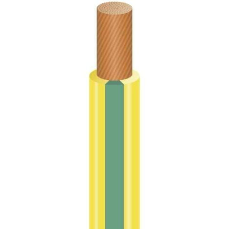 Cable por metros 6mm tierra verde amarillo libre halógenos