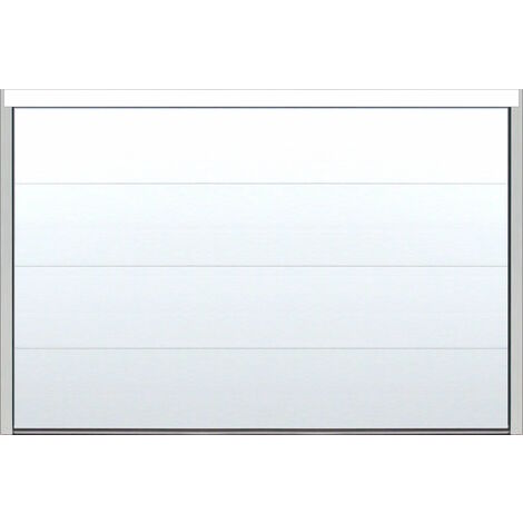 Spadone – Porte de garage sectionnelle motorisée 300 x 200 cm – Panneaux sandwich en acier pré-laqué – Isolation 40 mm – Moteur ONE 600 avec 2 télécommandes