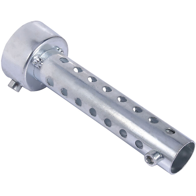 Silencieux Amovible Universel Moto 45mm - Noir, Longueur 135-140mm, Réduction Son Profonde