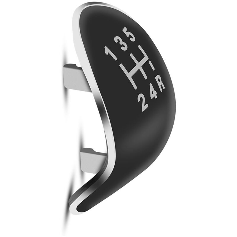 Capuchon De Pommeau De Vitesse 5 Vitesses Noir ABS - Compatible Ford Fiesta, Focus - Remplacement Pièce D'origine - 2