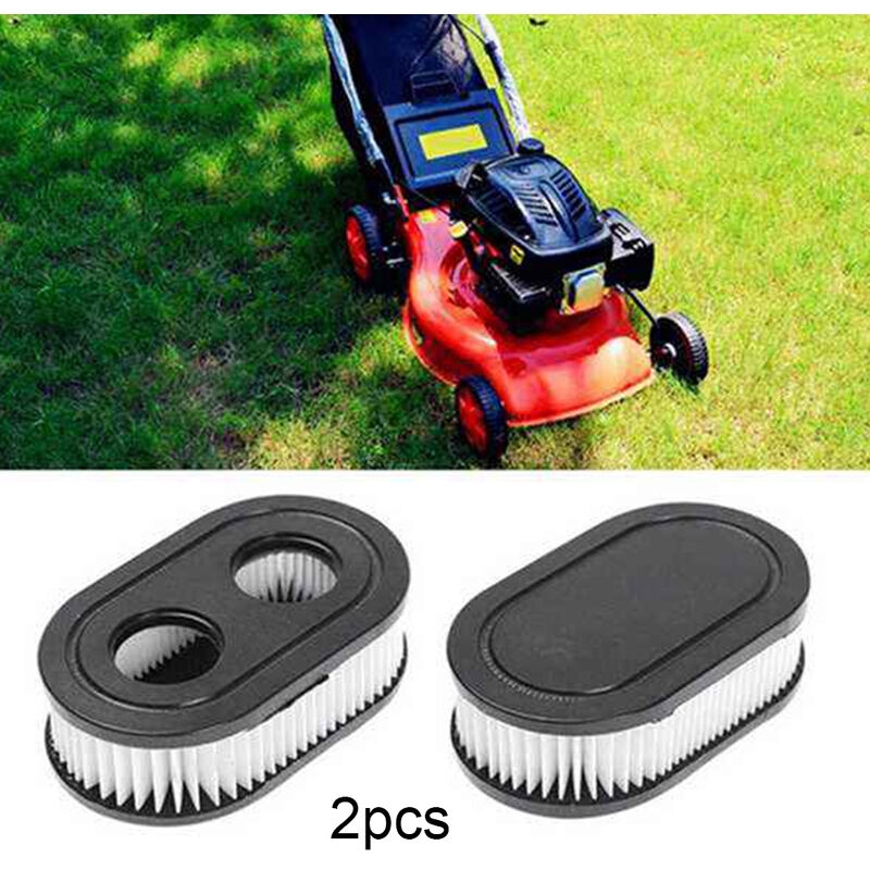Filtres à Air Pour Tondeuse Briggs & Stratton - Lot De 2, Remplace 491588, 493537, Etc.
