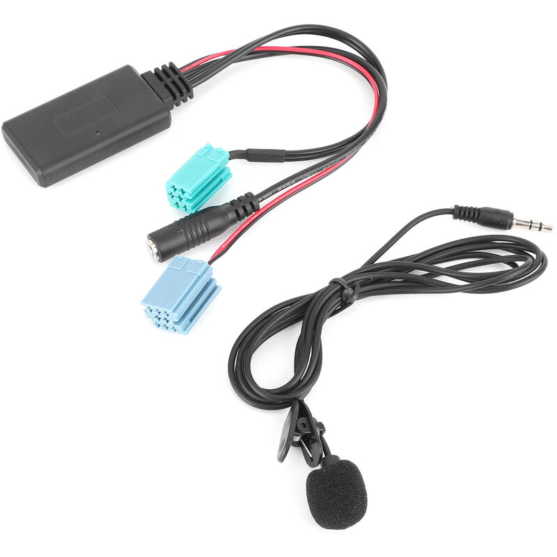 Akozon Adaptateur Audio Automatique, Mini Connecteur ISO 6Pin