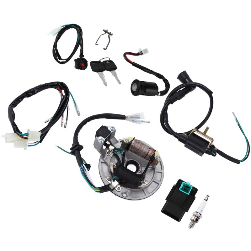 GOOFIT Bobine d'allumage Remplacement pour 2 Temps 43cc (40-5) & 49cc (44-5) Pocket Bike
