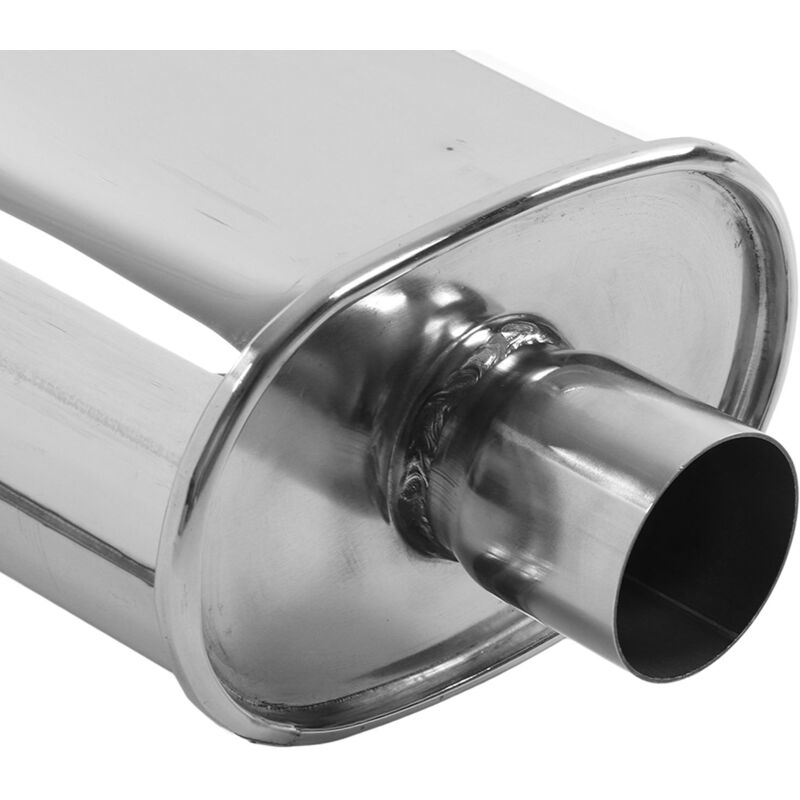 Embout D'échappement Acier Inoxydable Réglable - Neuf, Universel, Style Sport