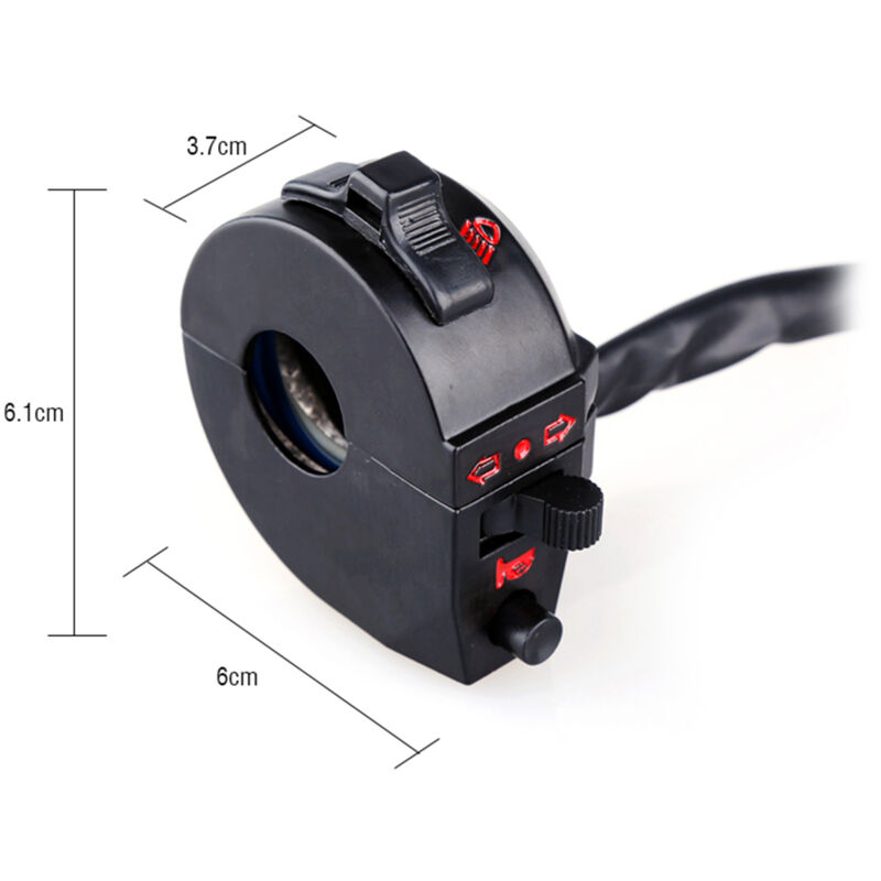 Interrupteur de Guidon de Moto,Interrupteur de Commande Gauche et