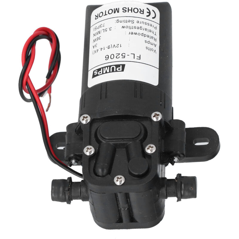 Tête De Pompe à Eau Auto-amorçante 12V - Pour Pulvérisation Agricole, élevage, Jardin