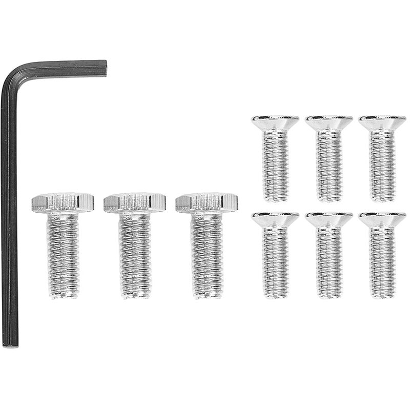 Aramox Adaptateur Moyeu Volant 5/6 Trous Court En Aluminium - Argent