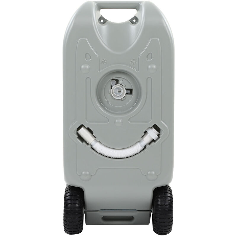 Réservoir D'eau YZRXD 30L, PEHD Alimentaire, Blanc, Avec Robinet Et Tuyau, Résistant, Pour Camping-car, Cuisine Et Eau D'urgence