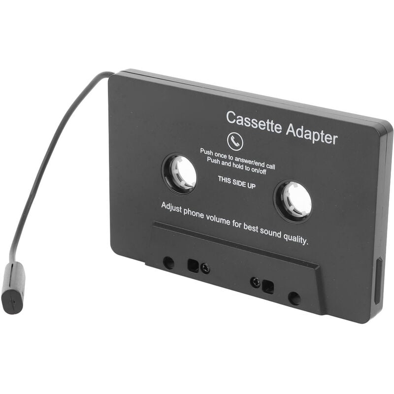 Cassette Adaptateur Voiture, Adaptateur Cassette Audio Auxiliaire Bluetooth  Adaptateur Lecteur Cassette Adaptateur AUX Cassette Audio Adaptateur