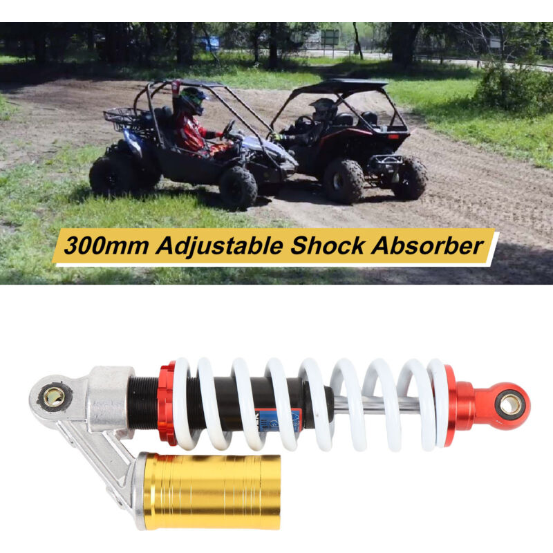 Amortisseur 180mm 1500LB à Ressort - Suspension Alliage Aluminium Pour Vélo Moto Électrique Go Kart Dirt Bike