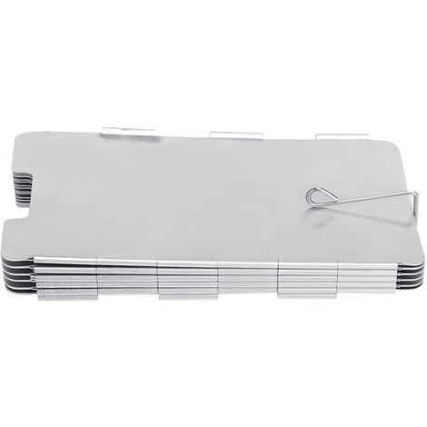 Jeffergarden Outdoor Mini Portable Pliable 11-Plate Camping Pique-Nique BBQ Cuisinière Pare-Brise (1/5)