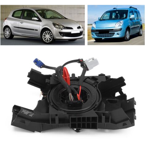 Jeffergarden Contacteur rotatif à ressort de voiture 8201590627 8201590637 Remplacement de modification pour CLIO III / KANGOO II