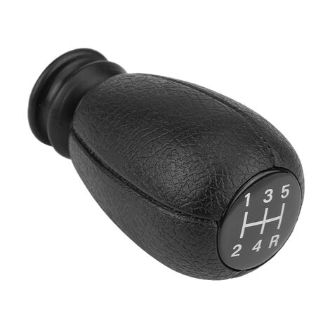 Pommeau De Levier De Vitesse 5 Vitesses Pour Citroën 207, Saxo, Xsara, C2, C3, C4 - Cuir PU Et Acrylique