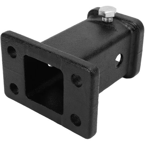 Jeffergarden Tube Récepteur boulonné 2 Pouces sur Attelage Récepteur, Adaptateur de Récepteur D'attelage de Remorque Universel pour Camionnettes, Boulon D'attelage de Remorque sur Partie Tube