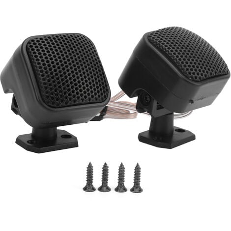 Jeffergarden 2 pièces 500 W haut-parleur stéréo haute puissance avec 4 pièces vis de montage système audio de voiture universel