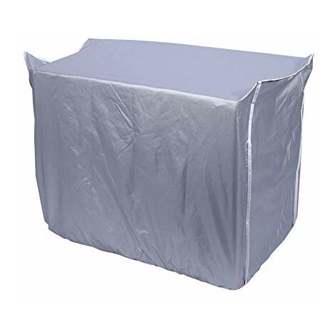 Housse De Protection Pour Climatiseur Extérieur / Pompe à Chaleur - Taille Universelle, Double Face Aluminium, Isotherme - 4