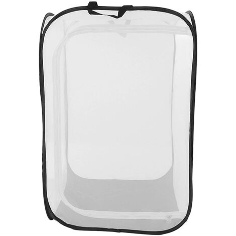 Cage à Papillons En Maille 30x40 Cm – Avec Fermeture éclair, Pliable, Idéale Pour Observation Scolaire Ou Jardin