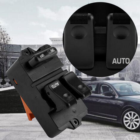 Interrupteur De Lève-vitre électrique Pour Smart 454 Forfour - Lot De 2 Boutons De Remplacement - Réponse Rapide