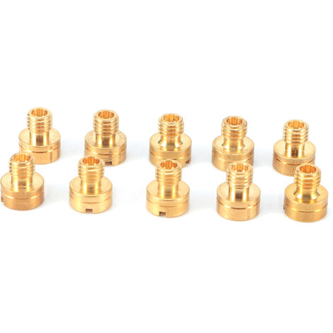 GARRYFIZH Kit de Jet principal de carburateur, 10 pièces, pour moteur Mikuni VM22/24/26/30 125cc 150cc 200cc 250cc, pièces de vélo de fosse hors route