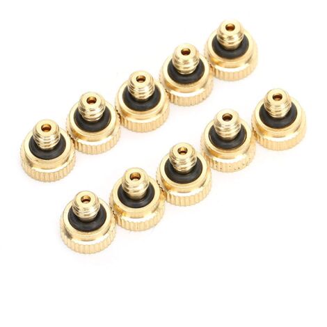 Jeffergarden 10 pièces 0.2mm eau du robinet basse pression atomiseur buse brumisation refroidissement buses de pulvérisation (1/5)