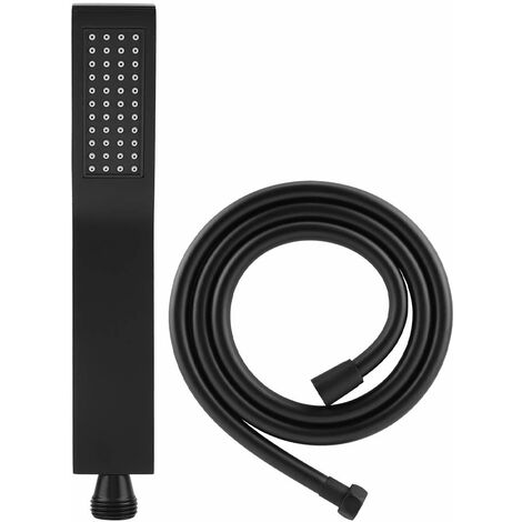 Pommeau Douche Laiton Haute Pression - Finition Chromée & Buses Silicone - Anti-Calcaire