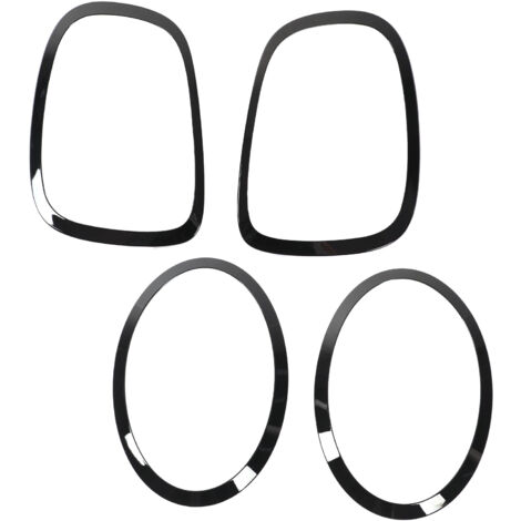 Garnitures De Phares Et Feux Arrière Noires Brillantes Pour Mini F55/F56/F57 (2014-2022) - En ABS/PP - Style Personnalisé - 13