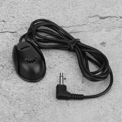 Microphone Externe 3.5mm Pour Autoradio Bluetooth - Omnidirectionnel - Câble 1.2m - Remplacement