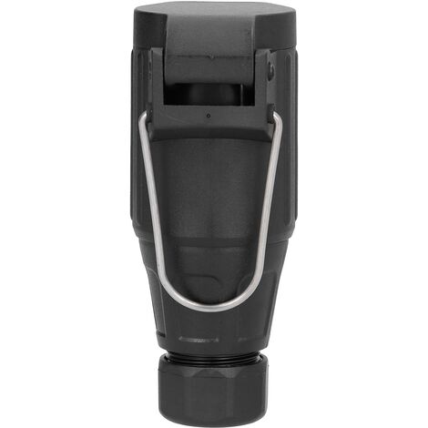 Jeffergarden 12V 13Pin Prise de Remorque Convertisseur de Prise lectrique ABS Laiton pour Véhicules Utilitaires RVs Voitures Navires (1/5)