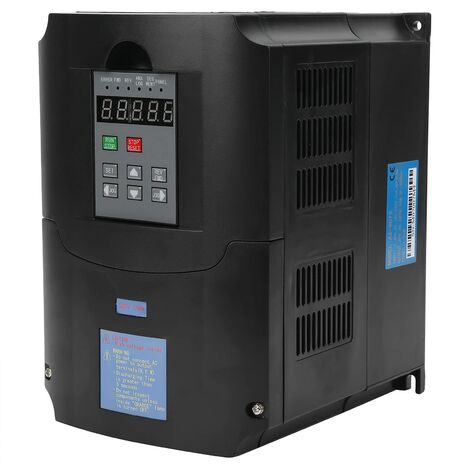 Jeffergarden Convertisseur de Fréquence Convertisseurs de Puissance Commandes de Moteur électrique Entrée Monophasée AC180-250V Sortie Triphasée 220V Fournitures A2-8075,Onduleur (1/5)