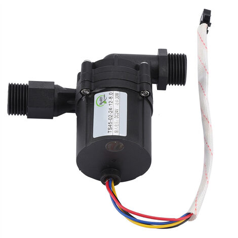GARRYFIZH Pompe à circulation d'eau réglable 24 V CC pour chauffe-eau solaire à air pulsé (1/5)