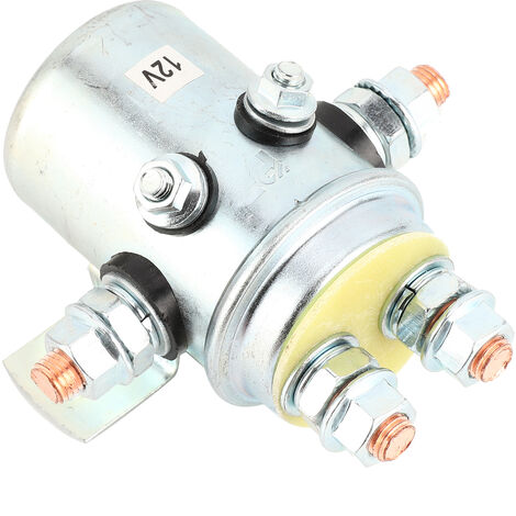 Solenoïde De Démarreur 6V 3 Bornes – Remplacement Pour Allis Chalmers, Case, International, Etc.
