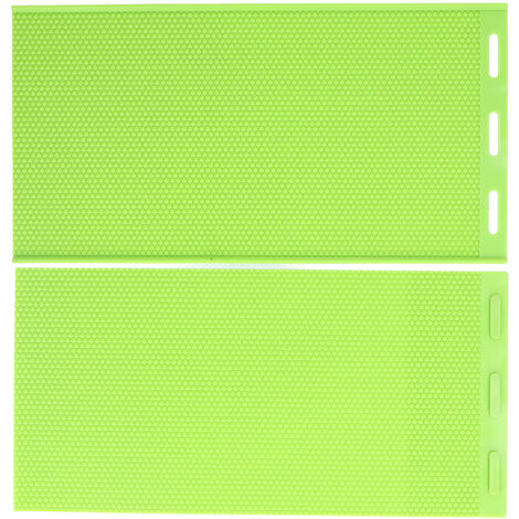 2 Feuilles De Cire D'Abeille En Silicone 5,4 Mm - Pour Apiculteurs Débutants Ou Confirmés - 10