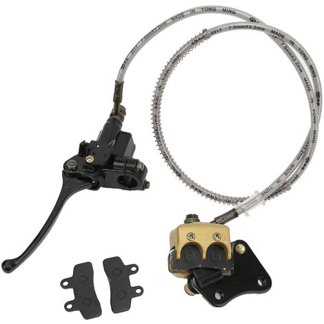 ECSiNG 2pcs Interrupteur De Lumière Et De Feu Stop Pour Scooter 50CC 6mm Filetage Plastique Normalement Ouvert