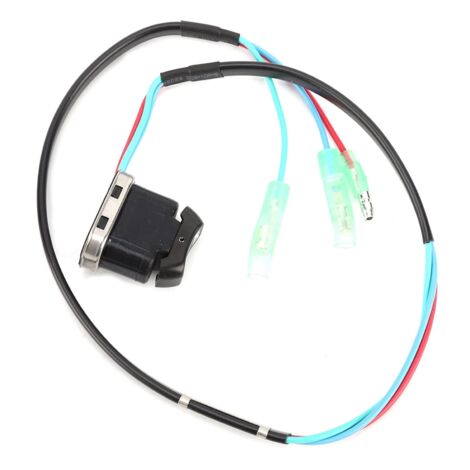 GARRYFIZH 703-82563-02-00, Télécommande hors-bord en plastique résistant à la chaleur, durable pour moteurs