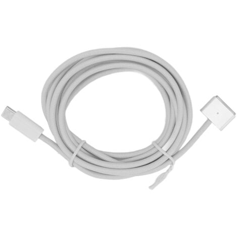 Jeffergarden Type C vers pour Magsafe 3 Cble de charge 140W PD Charge rapide Compatible pour MacBook 2m