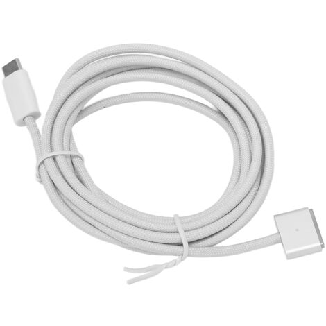 Jeffergarden Type C vers pour Magsafe 3 Cble de charge 140W PD Charge rapide Compatible pour MacBook 2m