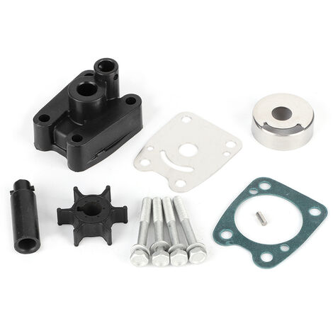 Jeffergarden Kit de turbine de pompe à eau hors-bord accessoires de réparation adaptés pour Yamaha 4hp 5 hp 2 str hors-bord 4A 5C 6E0-W0078-A2 (1/5)
