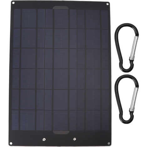 Lot de 2 Panneau solaire chargeur solaire 50W 18V portable pliable