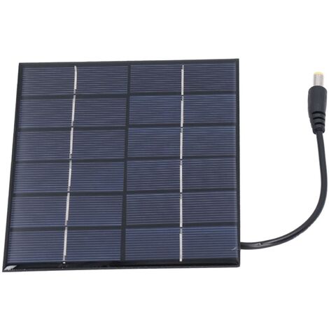 Pack panneau solaire 20w batterie rechargeable convertisseur