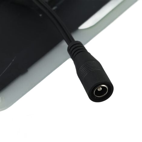 Jeffergarden Mini Kit de Panneau Solaire 22w Chargeant la Charge de Voiture pour éviter Les Pertes de Puissance avec Support de Support Kit de Panneau Solaire 12v Contrôleur de Batterie