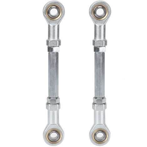 GARRYFIZH 2 pièces 150mm -170mm 8mm Kit de biellette de direction rotule pour Mini ATV électrique 49cc Go Kart (1/5)