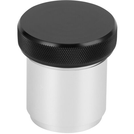 GARRYFIZH Couvercle de réservoir d'eau et de carburant en alliage d'aluminium, bouchon de remplissage à souder, diamètre intérieur 1,5 pouce, pièces de modification automobile, noir (1/5)