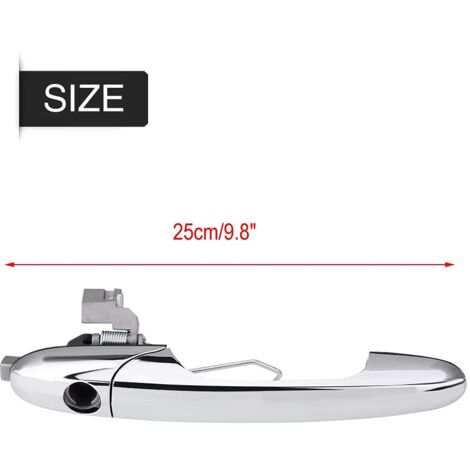 Poignée De Porte Extérieure Gauche Conducteur Pour Mitsubishi Eclipse, Eagle Talon, Chrysler Sebring