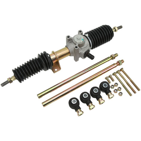 Jeffergarden Ensemble de pignon de crémaillère de direction assistée bote de vitesses en métal tiges de direction Kit de crémaillère de remplacement pour Polaris RZR S 800 (1/5)