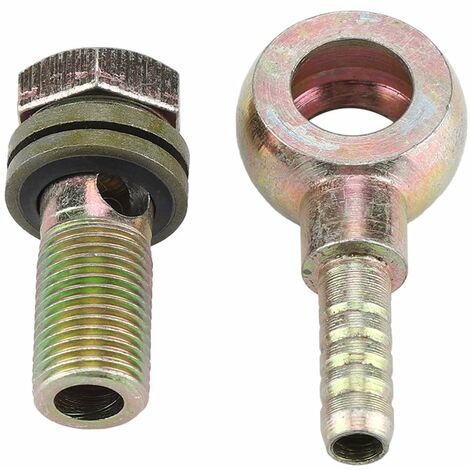Adaptateur Raccord AN8 Pivotant Bleu/Rouge – Extrémité Tuyau Carburant Et Refroidisseur D'Huile, Aluminium Anodisé Haute Qualité, 0° 45° 90°