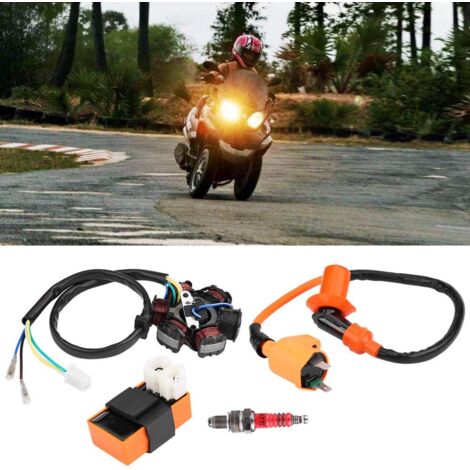 Boîte CDI 6 Broches Course Moto Scooter Pit Bike ATV - Allumage Performance