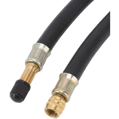 Extension De Valve KALIONE 100mm - Adaptateur En Laiton à 90° Pour Gonflage De Pneus Voiture, Camion, Camping-car