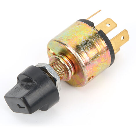 GARRYFIZH Commutateur de ventilateur à 3 vitesses de climatisation bouton de Rotation en plastique de contrle AC universel pour camion de voiture 12V 24V (1/5)