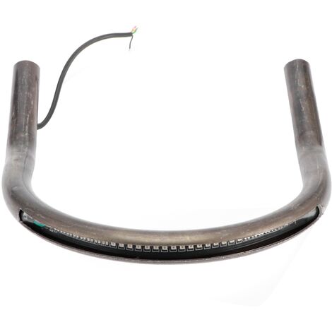 Jeffergarden Boucle de siège arrière boucle de queue et tuyau de cadre avec feu arrière de clignotant de frein adapté pour Honda230mm (1/5)