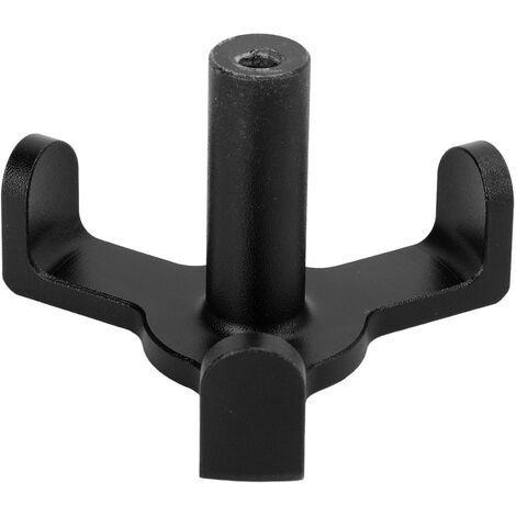 GARRYFIZH Crochet de sac de courses pour coffre intérieur Tesla Model 3 2018-2021, pièce de rechange en alliage d'aluminium (noir) (1/5)